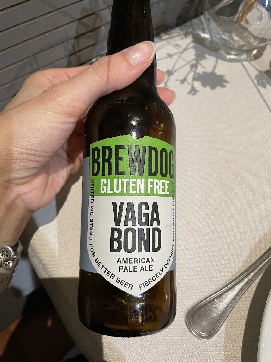 Gluten free beer