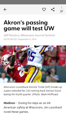 Journal Sentinel Badgers XTRAのおすすめ画像2