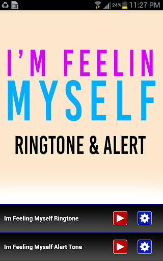 I'm Feeling Myself Ringtone