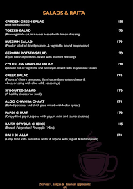 Cafe-65 India Hotel menu 3