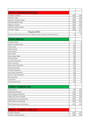 King Restaurant & Food Hub menu 3