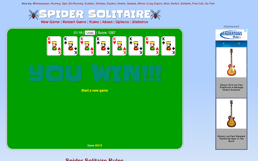 Spider Solitaire