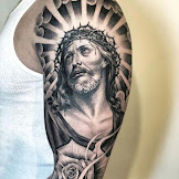 Jesus Design Tattoo / 15 Best Jesus Tattoo Designs With Best Pictures Styles At Life / Christians believe he died for the sins of all people and rose from the dead.