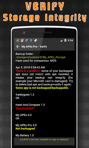 My APKs Pro backup manage apps