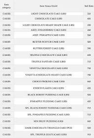 Sam's Cafe menu 1