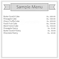 Mom's Bake menu 1