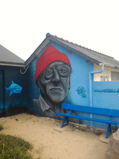 Fresque Jean Jacques Cousteau