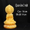 Tượng Quan Âm Tọa Đài Sen 2 Mặt , Tượng Mẹ Quan Âm Để Taplo Ô Tô