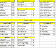 SR Kitchen menu 1