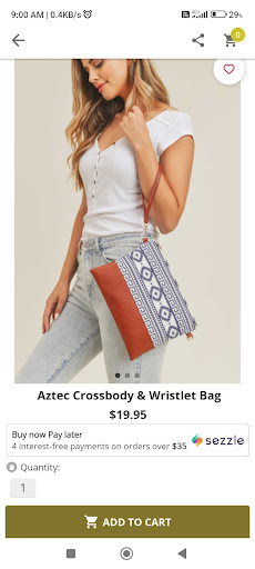 Screenshot Shanty Boutique