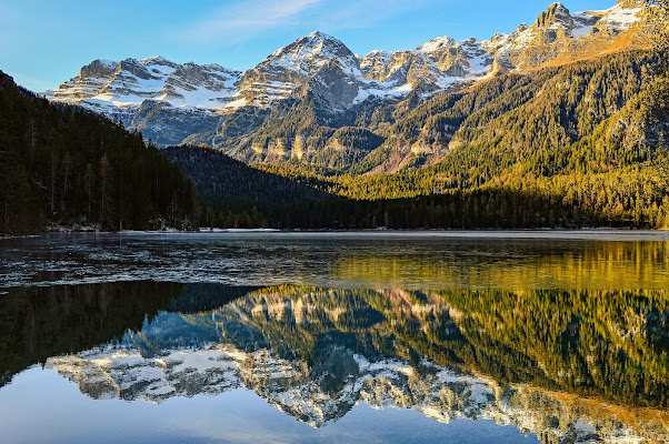 Lago di Tovel allo Specchio di Nuriger