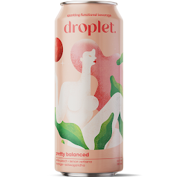 Droplet - White Peach, Moringa, Ashwagandha Adaptogen