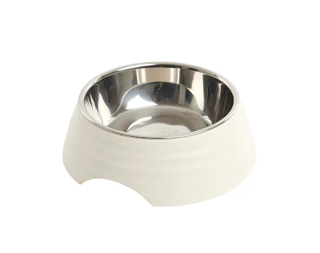 BUSTER Frosted Ripple Bowl, Matte White, M