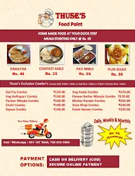 Thuses Take Away Food Point menu 1