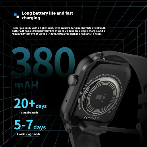 Title 5, G43 Blood Oxygen Body Temperature Heart Rate Sl...