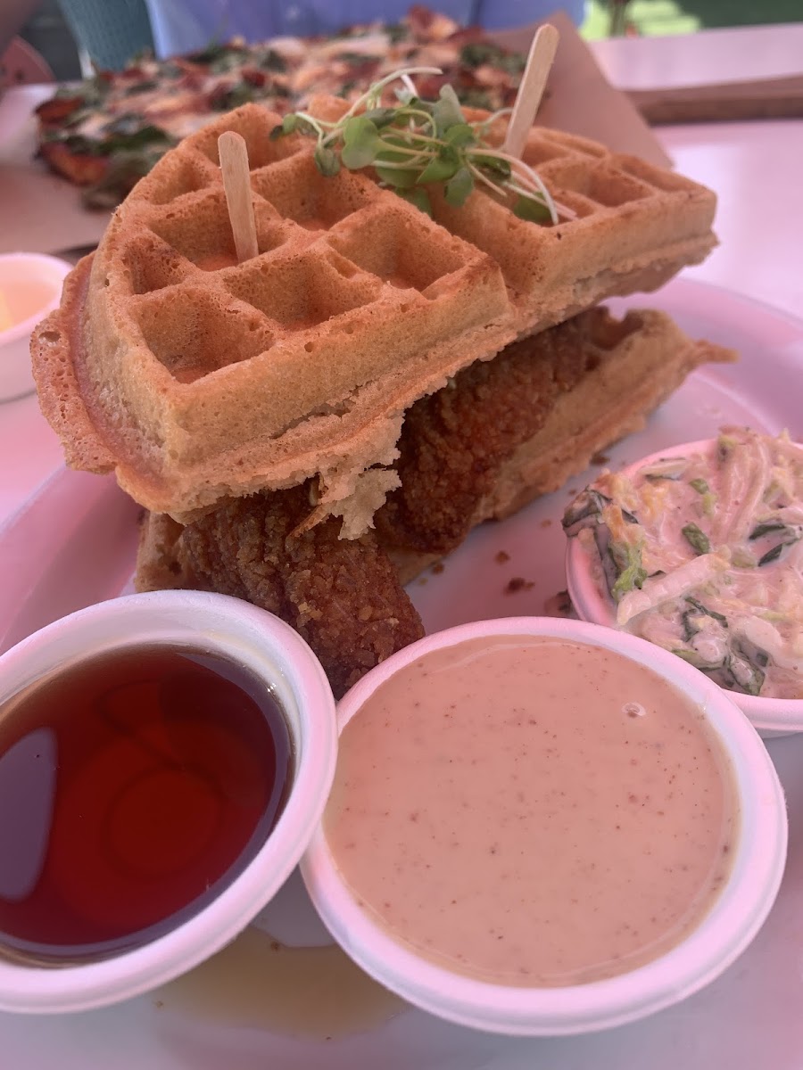 Gluten-Free Waffles at Nectarine Grove