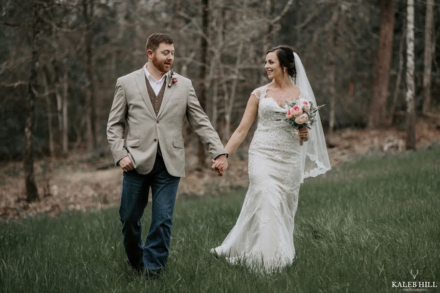 Wedding photographer Kaleb Hill (kalebhill). Photo of 25 August 2019