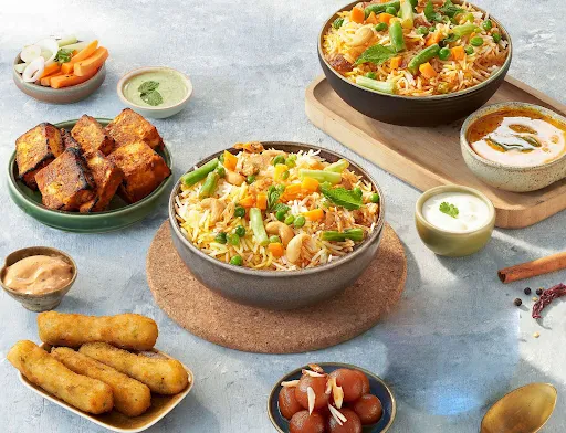 Barbeque In A Box (Veg Biryani) Regular