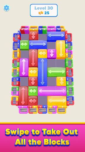 Screenshot Color Blocks 3D: Slide Puzzle