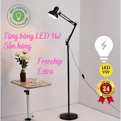 Đèn Cây Đứng Pixar Trang Trí Phòng Khách Tặng Kèm Bóng Led 9W Ánh Sáng 3000K Đèn Led Đọc Sách