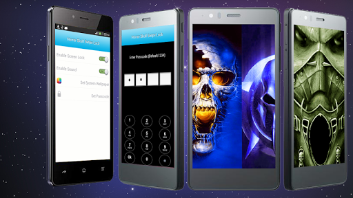 Horror Skull Swipe Lock