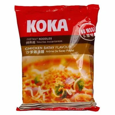 Koka Instant Noodles - Chicken Satay Flavor - 85 g