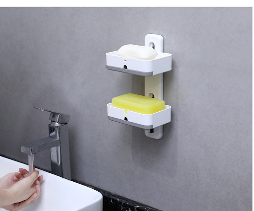 Title 7, Simple perforation-free soap box with suction c...