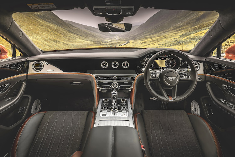 The cabin is perked up with sporty suede-like materials, with 15 leather colour options available. Picture: SUPPLIED