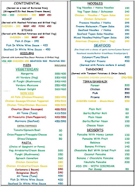 Cafe Del Mar menu 5