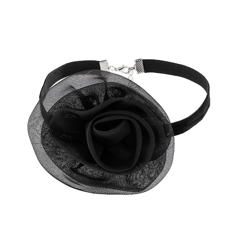 Title 9, Fashion Sweet Three-dimensional Rose Necklace, ...
