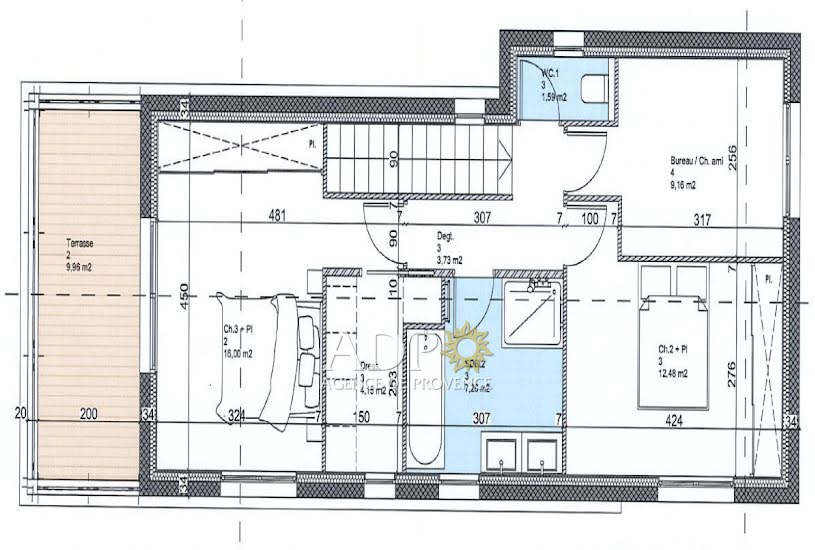  Vente Terrain à bâtir - 636m² à Pégomas (06580) 