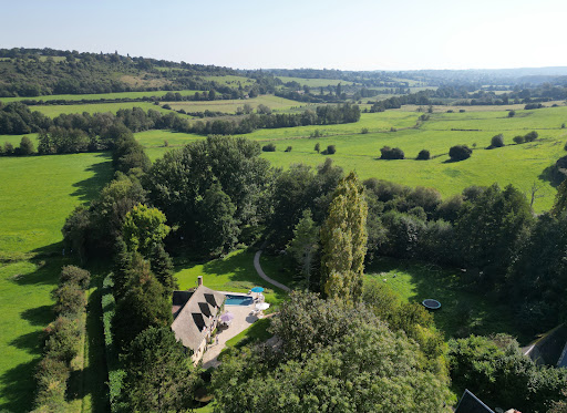 Pressoir de Lecange : vue imprenable sur la vallée de la Touques