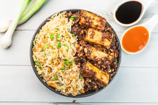 Paneer Chilly Fried Rice Bowl