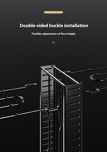 Title 2, Removable Folding Multi-functional Kitchen Rack...