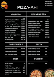 Pizza AH! menu 1