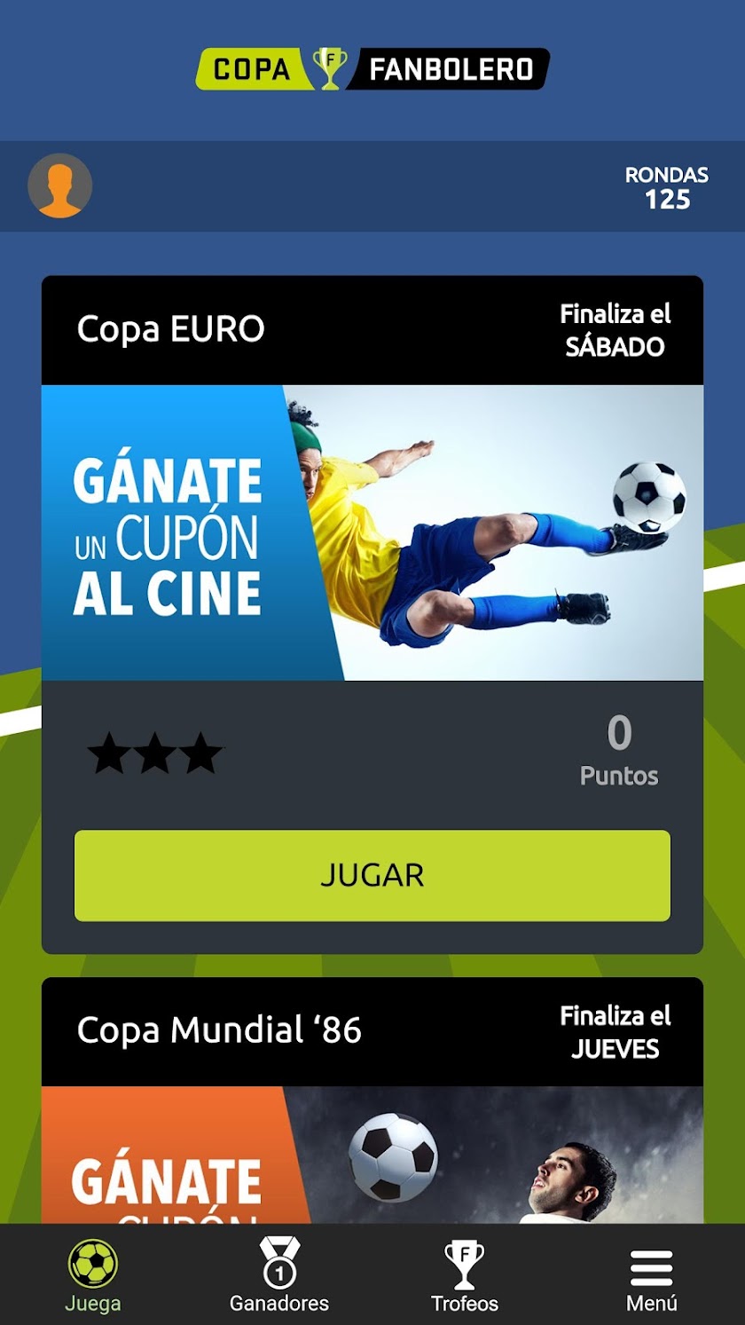 Copa Fanbolero Screen 2