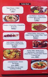 Hungry Section menu 3