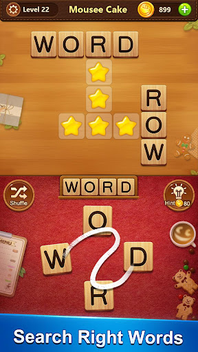 Télécharger Word Cafe - A Crossword Puzzle APK MOD (Astuce) screenshots 1