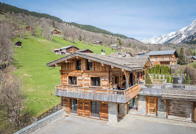 Chalet with panoramic view and terrace 3