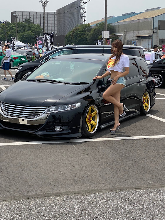 オデッセイのworkwheels・Hotsprings・T5R2P・エアサス・キャンギャルに関するカスタム事例の投稿画像1枚目