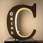 Letter lamp height290