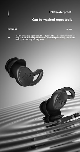 Title 5, Noise Reduction Silicone Sleep Earplugs Protect...