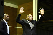 Zuma visits the Sasco Mangosuthu University.