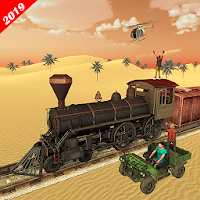 Grand Gold Robbery Game Train shooting Simulator