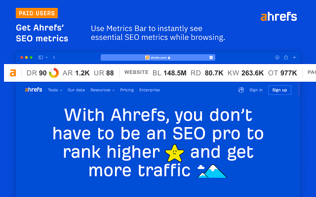 Ahrefs SEO Toolbar Preview image 6