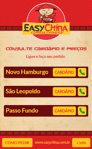 Easy China - Comida Chinesa