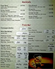 Justin - Hotel Simran menu 5