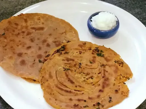 Garlic Laccha Cheese Paratha