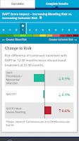 DAPT Risk Calculator Screenshot