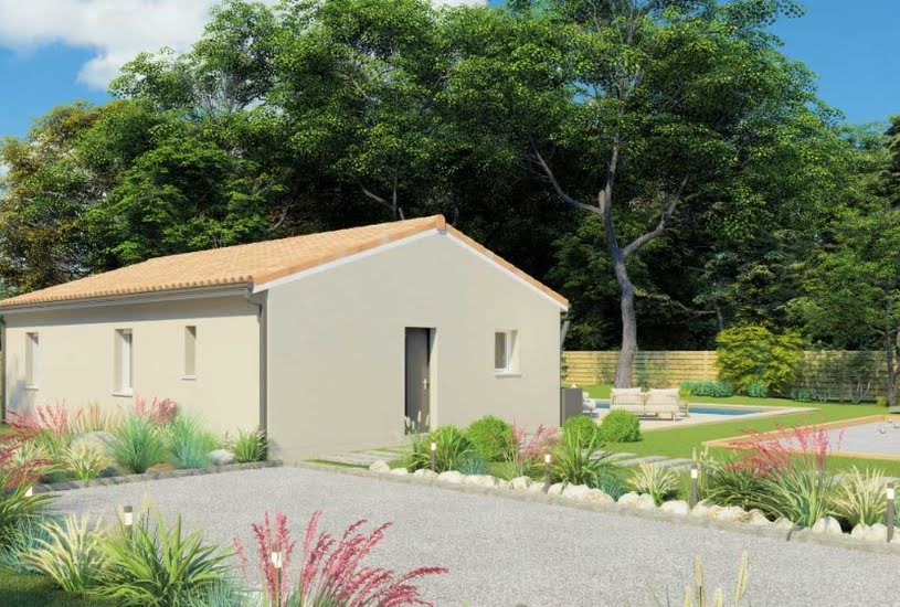  Vente Terrain + Maison - Terrain : 1 334m² - Maison : 80m² à Bazas (33430) 